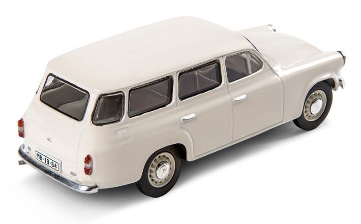 Škoda 1202 (1964) Modellfahrzeug 1:43, weiß
