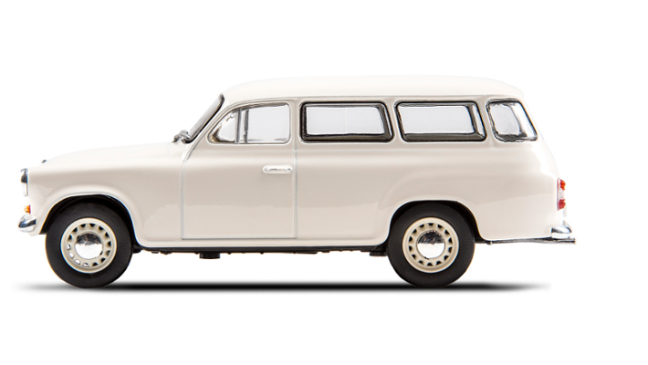 Škoda 1202 (1964) Modellfahrzeug 1:43, weiß