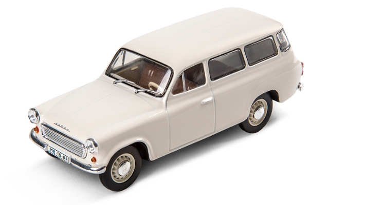 Škoda 1202 (1964) Modellfahrzeug 1:43, weiß