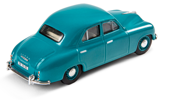 Škoda 1201 (1956) Modellfahrzeug 1:43, türkis 