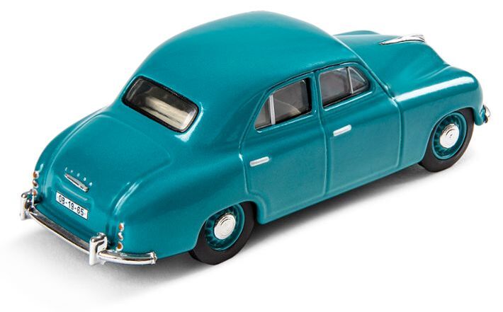 Škoda 1201 (1956) Modellfahrzeug 1:43, türkis 
