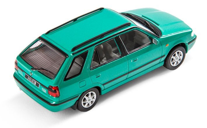 Škoda Felicia FL Combi (1998) Modellfahrzeug 1:43, grün 