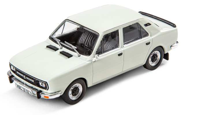 Škoda 120L (1982) Modellfahrzeug 1:43, weiß