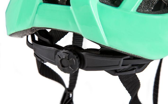 Škoda Kinder Fahrradhelm, weiß/electric green, Gr. S (52-66 cm)
