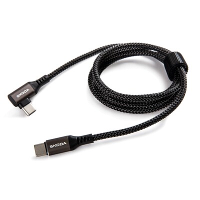 Škoda USB-Kabel (USB-C auf USB-C), Lade- und Datenkabel