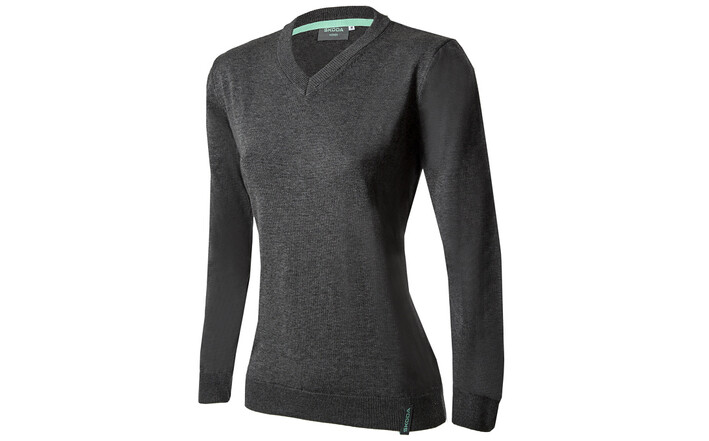 Škoda Pullover, Damen, grau, Gr. XXL
