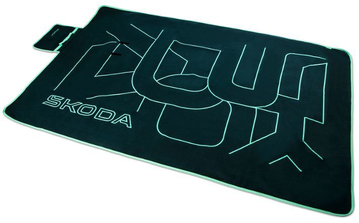 Škoda Picknickdecke, 211 x 140 cm 