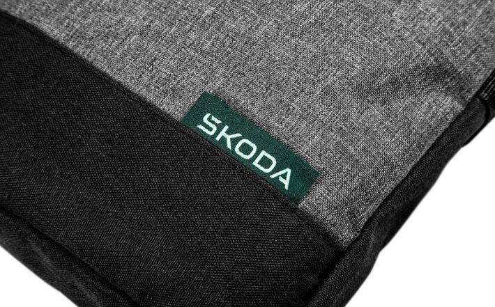 Škoda Umhängetasche, unisex, 1.8 l, grau melange