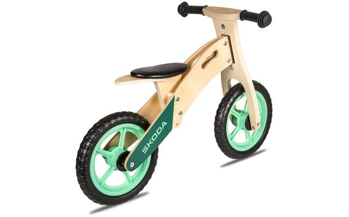 Škoda Kinder-Laufrad aus Holz