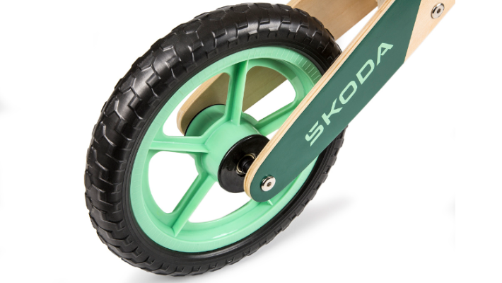 Škoda Kinder-Laufrad aus Holz