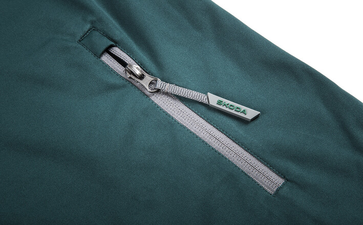 Škoda Winter-Steppjacke, Herren, emerald green, Gr. XL