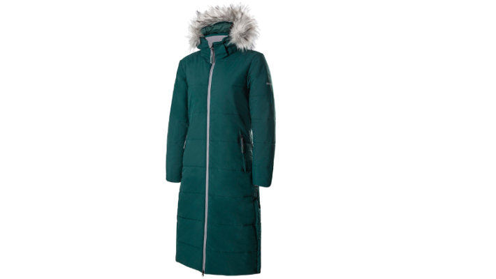 Škoda Wintermantel, Damen, emerald green, Gr. XS