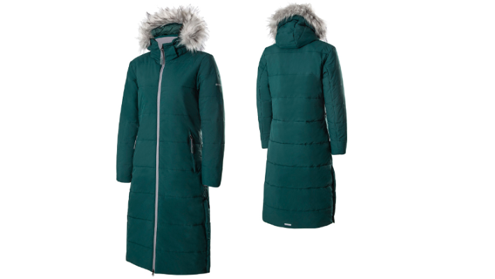 Škoda Wintermantel, Damen, emerald green, Gr. XL