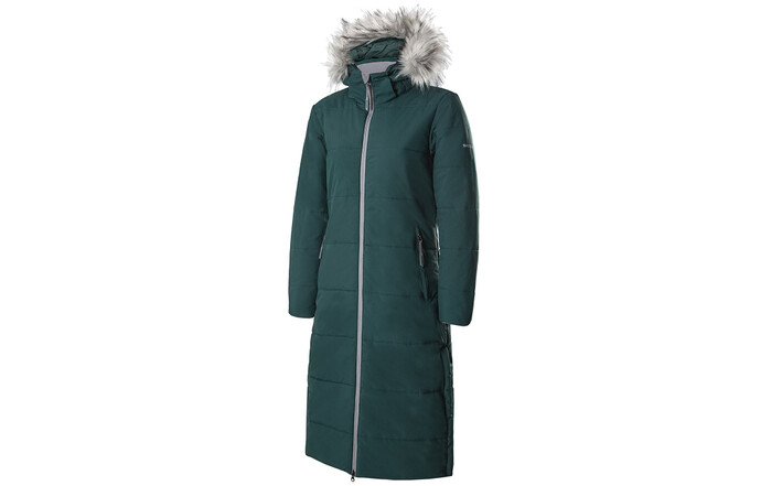Škoda Wintermantel, Damen, emerald green, Gr. XL