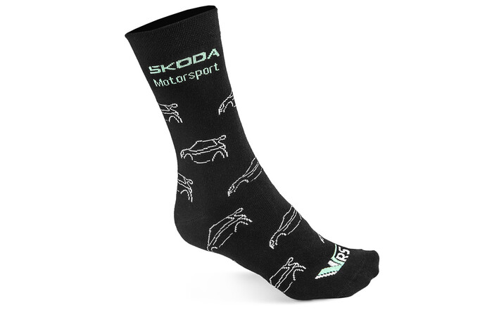 Škoda Motorsport-Socken, Gr. 39-42