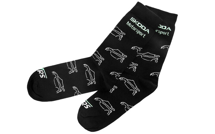 Škoda Motorsport-Socken, Gr. 39-42