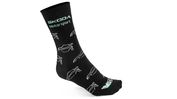 Škoda Motorsport-Socken, Gr. 39-42