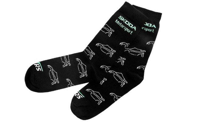 Škoda Motorsport-Socken, Gr. 43-46