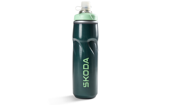 Škoda Fahrrad-Trinkflasche, emerald green, 620 ml