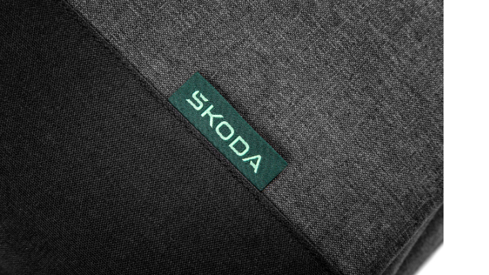 Škoda Rucksack, schwarz/grau