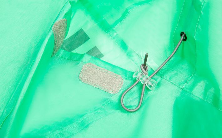 Škoda Motorsport Regenponcho, onesize, electric green