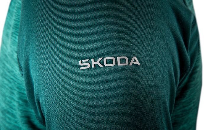 Škoda Sweatshirt, Herren, emerald green, Gr. S
