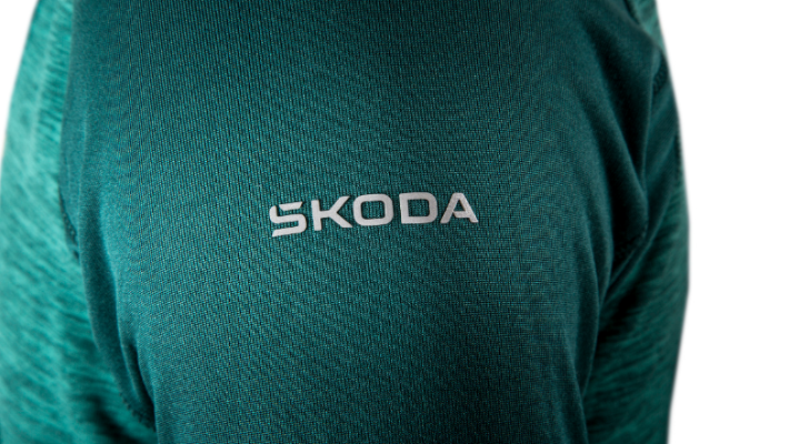 Škoda Sweatshirt, Herren, emerald green, Gr. XXL