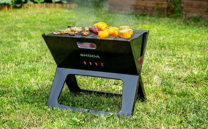 Škoda Grill, faltbar