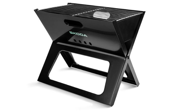 Škoda Grill, faltbar