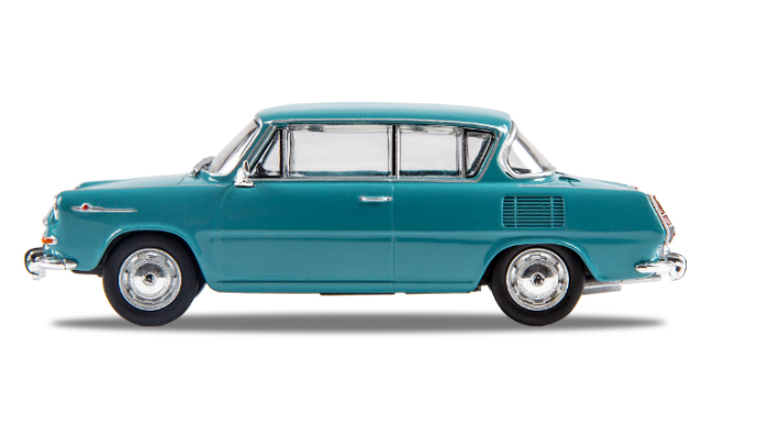 Škoda 1100MBX (1969) Modellfahrzeug, 1:43, türkis 