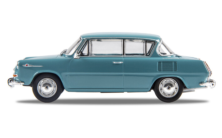 Škoda 1100MBX (1969) Modellfahrzeug, 1:43, türkis 
