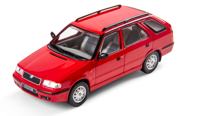 Škoda Felicia FL Kombi (1998) Modellfahrzeug, 1:43, rot 