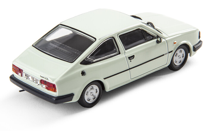 Škoda Rapid 136L (1987) Modellfahrzeug, 1:43, weiß 