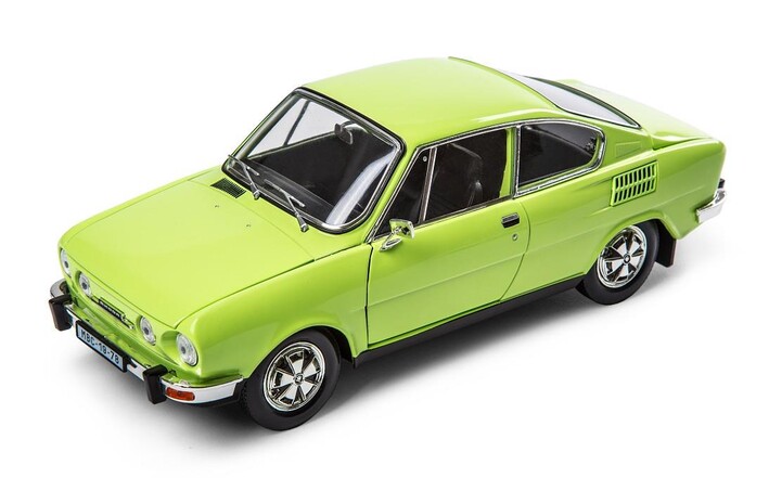 Škoda 110R (1980) Modellfahrzeug, 1:18, grün 