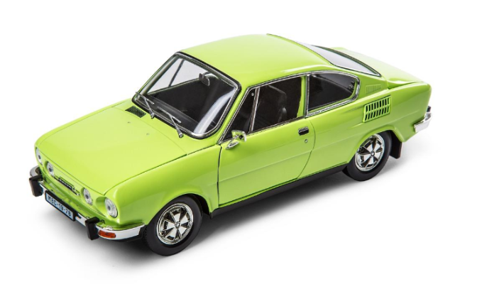 Škoda 110R (1980) Modellfahrzeug, 1:18, grün 