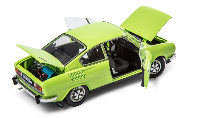 Škoda 110R (1980) Modellfahrzeug, 1:18, grün 