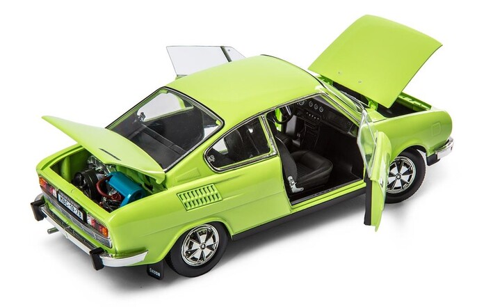 Škoda 110R (1980) Modellfahrzeug, 1:18, grün 