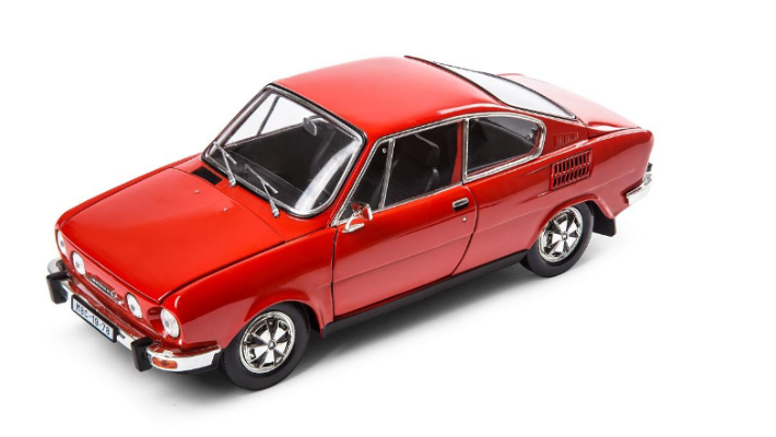 Škoda 110R (1980) Modellfahrzeug, 1:18, rot 