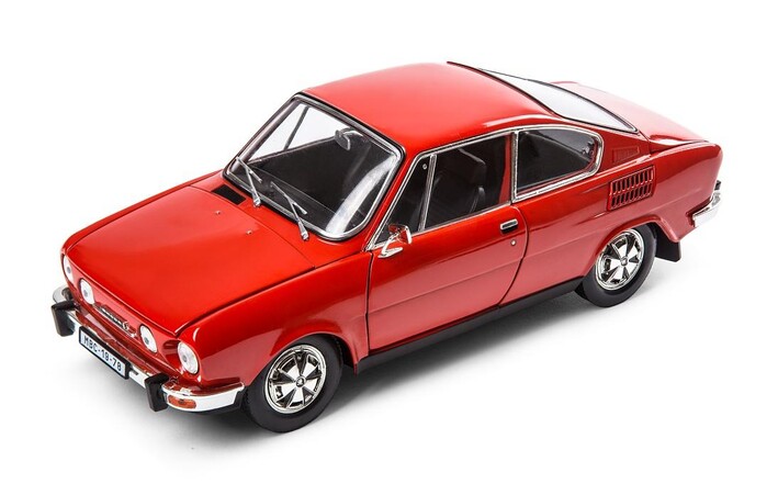 Škoda 110R (1980) Modellfahrzeug, 1:18, rot 