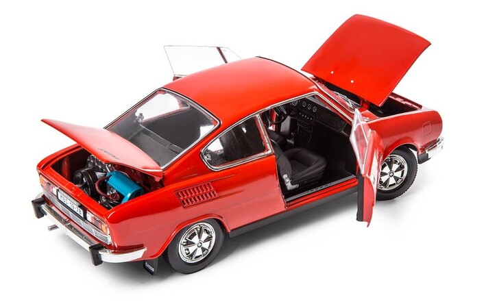 Škoda 110R (1980) Modellfahrzeug, 1:18, rot 