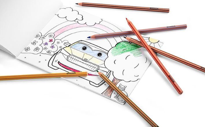 Škoda Kinder-Malbuch