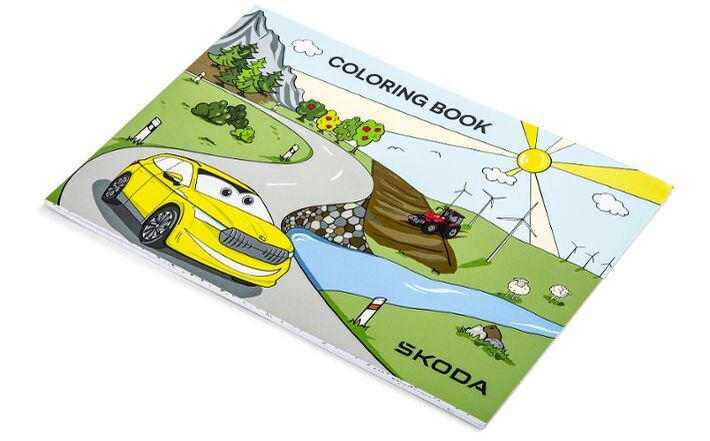Škoda Kinder-Malbuch