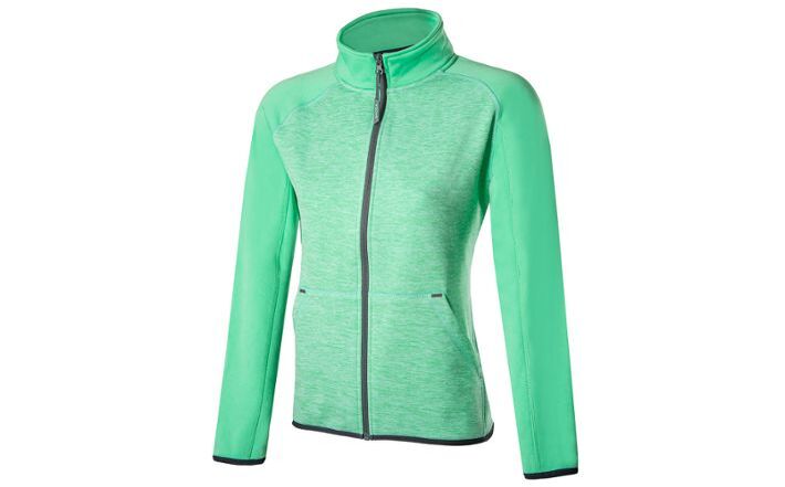 Škoda Sweatjacke, Damen, electric green, Gr. XS