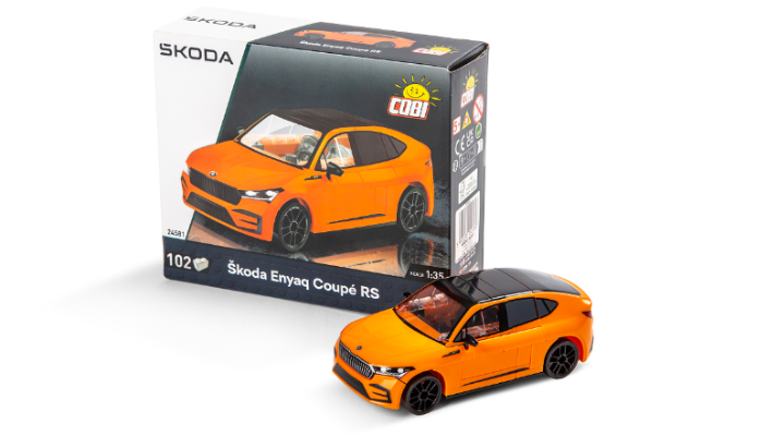 Škoda Enyaq Coupé RS-Baukasten für Kinder 