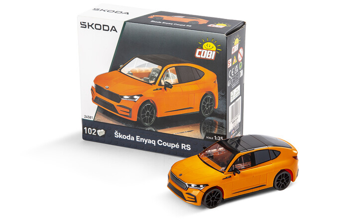 Škoda Enyaq Coupé RS-Baukasten für Kinder 
