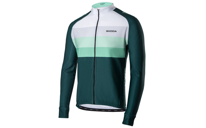 Škoda Langärmeliges Radtrikot, Herren, Gr. XXXL