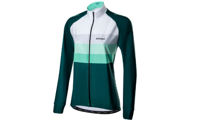 Škoda Langärmeliges Radtrikot, Damen, Gr. S
