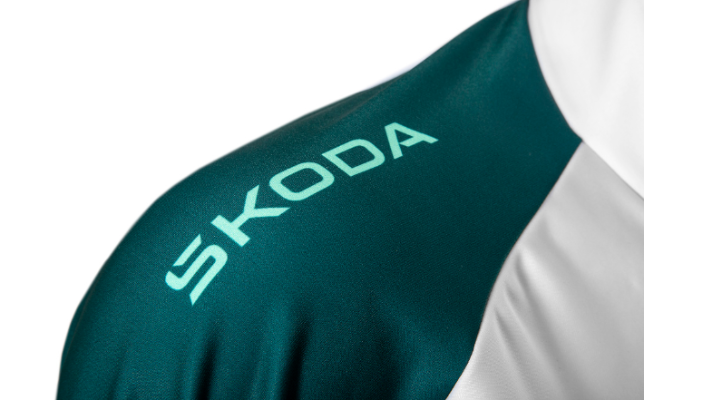 Škoda Langärmeliges Radtrikot, Damen, Gr. S