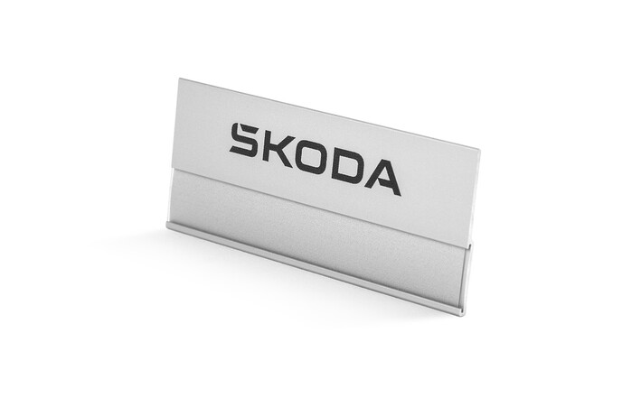 Škoda Namensschild, magnetisch