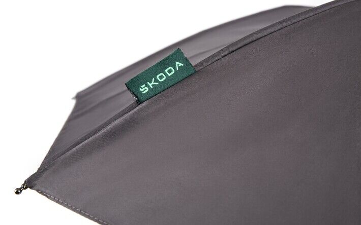 Škoda Regenschirm, grau